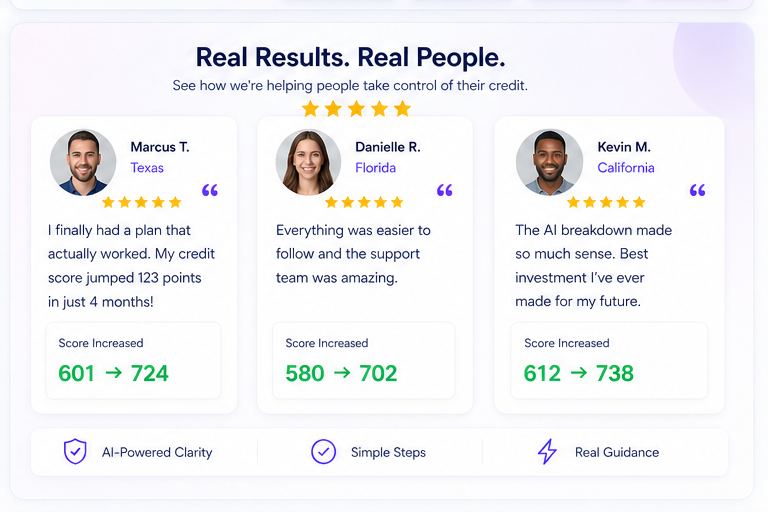 Credit Repair Genius client testimonials